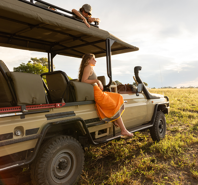 Adventures beyond the game drive vehicle